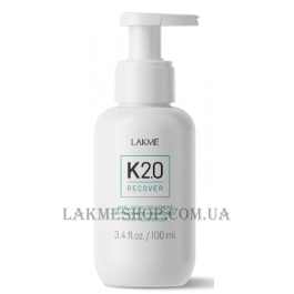 LAKME K.2.0  Recover Hyaluronic Treatment - Домашня процедура з гіалуроновою кислотою для відновлення та глибокого зволоження