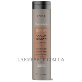 LAKME Teknia Color Refresh Cocoa Brown - Шампунь для волосся коричневих відтінків