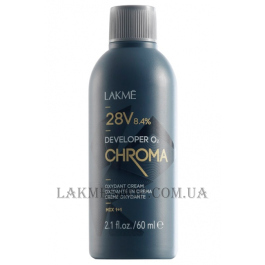 LAKME Chroma Developer O2 - Крем-окислитель 28V (8,4%)