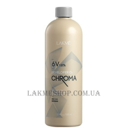LAKME Chroma Developer O2 - Крем-окислитель 6V (1.8%)