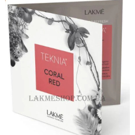 LAKME Teknia Color Refresh Coral Red - Набор пробников