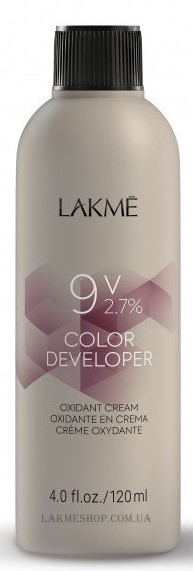 LAKME Color Developer Oxidant Cream 9 vol - Окислитель 2,7%
