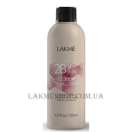 LAKME Color Developer Oxidant Cream 28 vol - Окислитель 8,4%