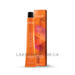 LAKME Gloss Demi-Permanent Hair Color - Напівперманентна фарба для волосся (до 09/2025р)