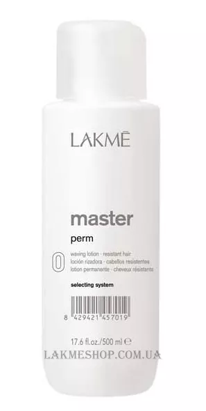 LAKME Master Perm 0 - Лосьйон для завивки жорсткого волосся