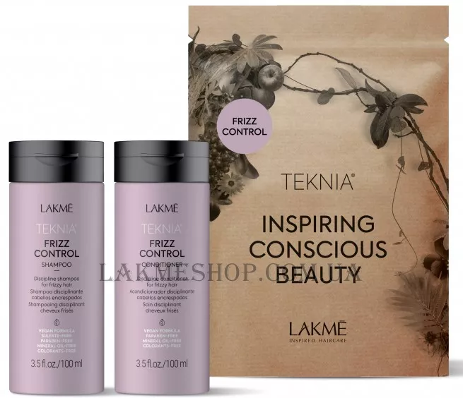 LAKME Teknia Frizz Control Travel Pack - Дорожній набір